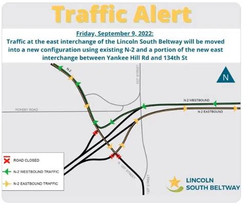 East Interchange Of South Beltway Pattern Change Scheduled For Friday