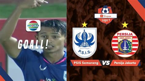 Goolll Tandukan Hari Nur Yulianto Psis Menyamakan Kedudukan