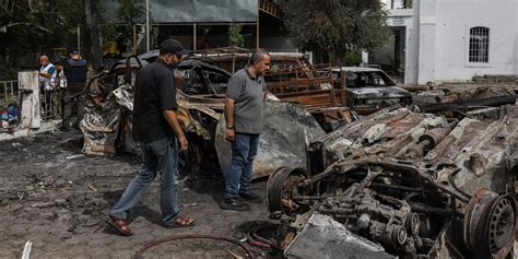 Hospital Blast Was From Palestinian Rocket That Suffered Motor Failure ...