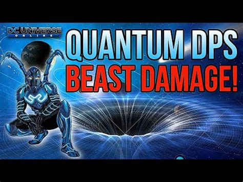 Dcuo Unleashing The Power Of Quantum Dps Youtube