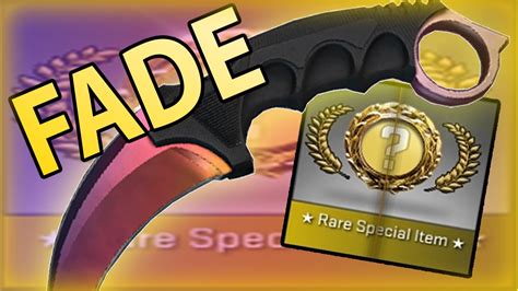 CS GO KARAMBIT FADE UNBOX CRAZY REACTION YouTube