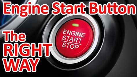 Start Engine With Key Instead Of Button