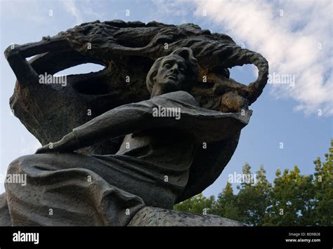 The Monument To Frederic Chopin In Lazienki Park In Warsaw Stock Photo