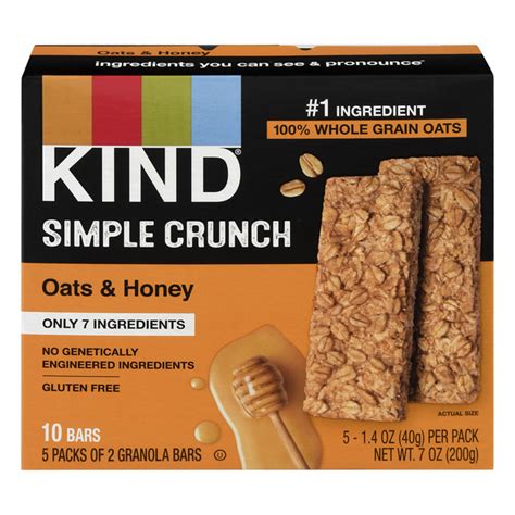 Kind Granola Bars Nutrition Facts | Besto Blog