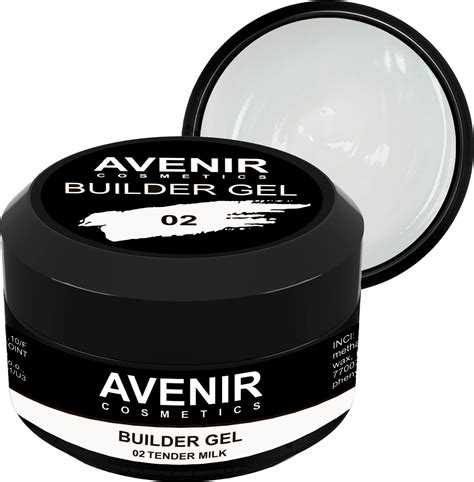 Гель для наращивания ногтей Avenir Cosmetics Builder Gel Pro №02 Tender ...
