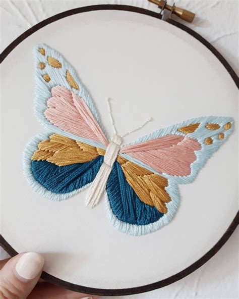 25 Hand Embroidery Designs Butterfly Helmuth Projects