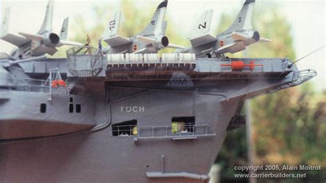 Foch R99 - French Aircraft Carrier by Alain Moitrot