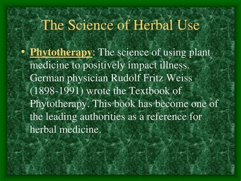 Ppt Herbal Medicine Basics Powerpoint Presentation Free Download