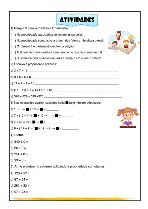 Blog Educa O E Transforma O Matem Tica Propriedades Da Adi O 123060