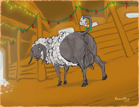 Festive Sheep By Beastmilk Hentai Foundry