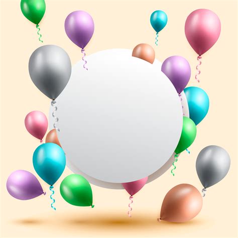 Birthday Celebration Background Birthday Balloon Wallpaper 547620