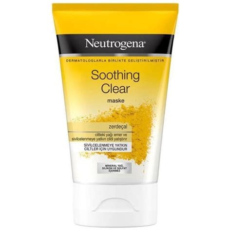 Neutrogena Soothing Clear Maske Cilt Bakım Maskesi 50ml