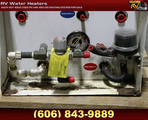 RV Appliances AQUA HOT 450D USED RV AHE 450 DE1 HEATING SYSTEM FOR SALE RV Water Heaters