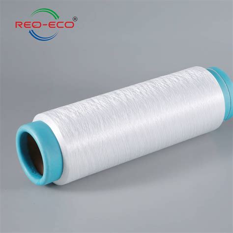 100 Post Consumer Recycled Polyester Filaments FDY Yarn 50d 72f Raw