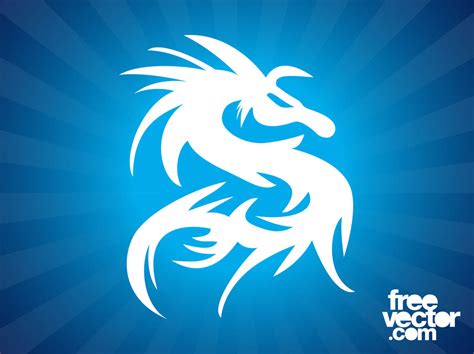 Dragon Silhouette Tattoo Vector Art & Graphics | freevector.com