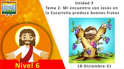 Nivel 6 3 2 Mi encuentro con Jesús en la Eucaristía produce buenos