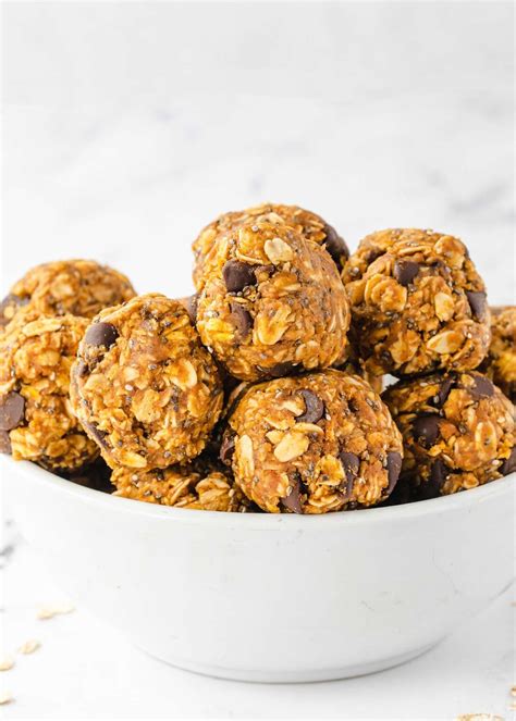 No Bake Pumpkin Energy Balls A Perfect Healthy Snack For Fall