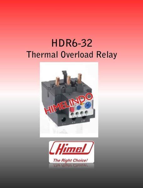 Jual Himel Thermal Overload Relay Hdr A Di Lapak Ganesia