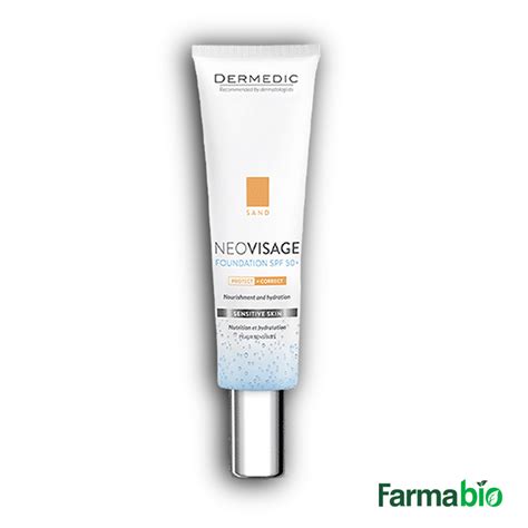 Dermedic Neo Visage Fond De Teint Spf 50 Ivory 30ml Farmabio