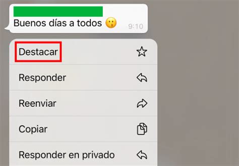 C Mo Destacar Mensajes En Whatsapp