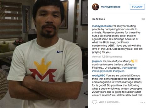 Manny Pacquiao’s Derogatory Comments Towards Same Sex Couples Prompts Nike To Take Action Rona