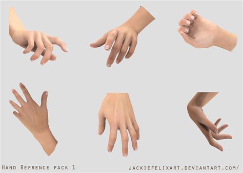 Hand Pose reference pack 1 by Jackiefelixart on DeviantArt