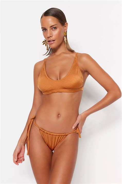 Buy Trendyol Tie Side Bikini Bottom 2025 Online ZALORA