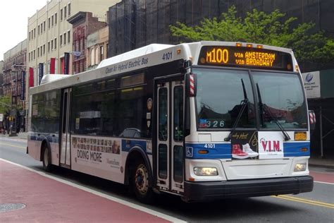 Bus United States Of America Usa Bus New York City New York Orion