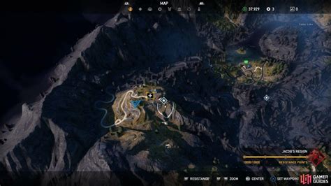 Pin K Radar Station Whitetail Mountains Cult Outposts Far Cry