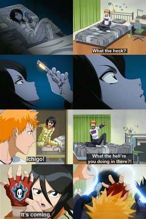 Pin By Uzumakikorra On Ichigo Kurosaki And Rukia Kuchiki Bleach Anime