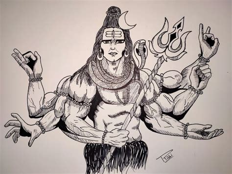 Om Namo Shivaya Sketches Humanoid Sketch Art