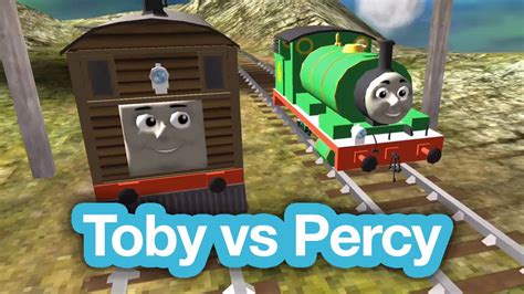 Toby The Tram Engine Vs Percy In A Race Thomas Friends Thomas The