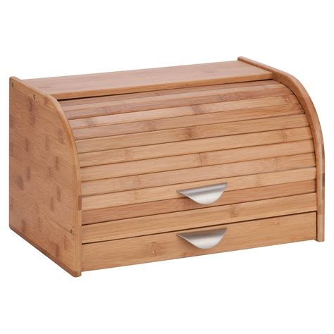 Honey Can Do Bamboo Bread Box In 2021 Honey Can Do Bread Boxes Wood Accessories