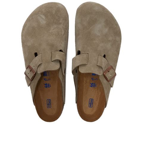 Birkenstock Boston SFB Taupe Suede END AU