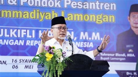 Zulkifli Hasan Sebut Umkm Pulihkan Pertumbuhan Ekonomi Indonesia Hingga