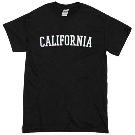 California Font T Shirt