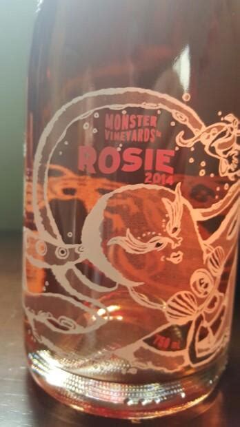 2014 Monster Vineyards Poplar Grove Sparkling Rosie Canada British