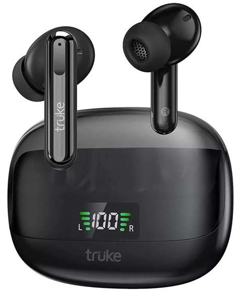 Truke Newly Launched Buds Vibe Bluetooth V53 True Wireless In Ear Earbuds With 35db Real Anc