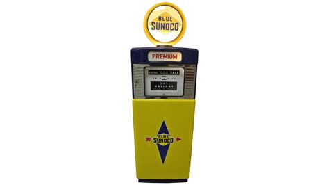 Blue Sunoco Gas Pump Premium Restored At Harrisburg 2016 As K60 Mecum