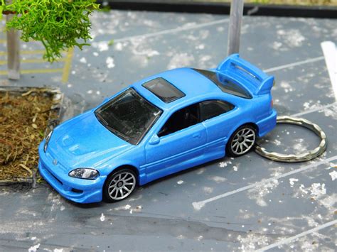 Honda Civic Coupe 6 Gen Keychain Car Keychain Pendant - Etsy