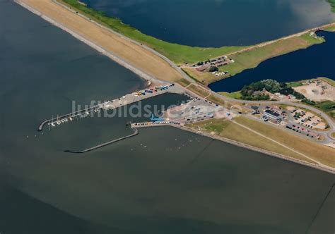 Luftaufnahme Ockholm Sperrwerk Schleusenanlage Und F Hrhafen