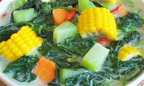 Resep Sayur Bobor Bayam Labu Siam Enak Gurih Bergizi Tinggi