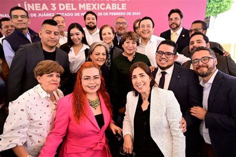 ANUNCIA DELFINA GÓMEZ CONSTRUCCIÓN DE LA LÍNEA 3 DEL MEXICABLE EN