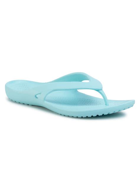 Crocs Zehentrenner Kadee II Flip W 202492 Blau Modivo At