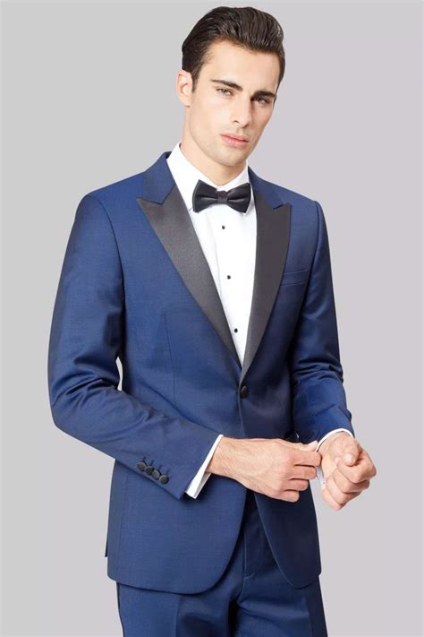 Incredible Blue Wedding Tuxedo For Groomsmen Wedding Ideas Cool