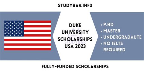 Duke University Scholarships USA 2023