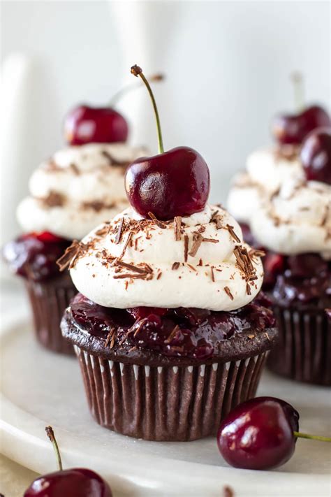 Black Forest Cupcakes Artofit