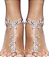 Amazon 2 Pieces Women S Foot Chain Barefoot Sandals Beach Wedding