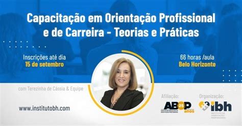 CURSO DE CAPACITAÇÃO EM ORIENTAÇÃO PROFISSIONAL E DE CARREIRA Teorias