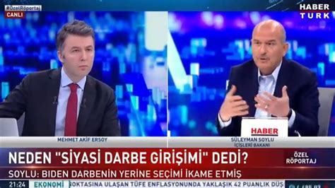 Süleyman Soylu on Twitter RT HaberturkTV Neden Siyasi Darbe